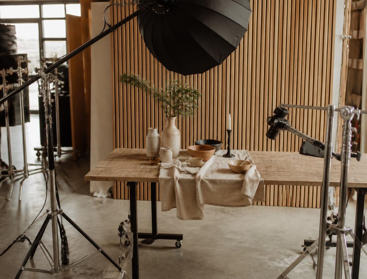 Home & Living set at SOCO Studios